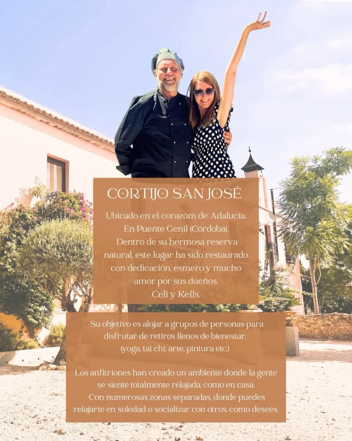 Cortijo de San José — entrada principal