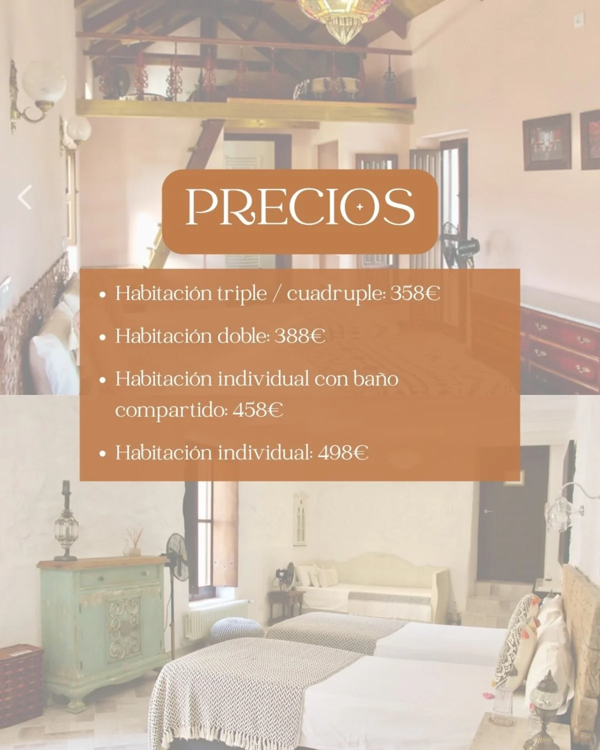 Cortijo de San José — habitación doble