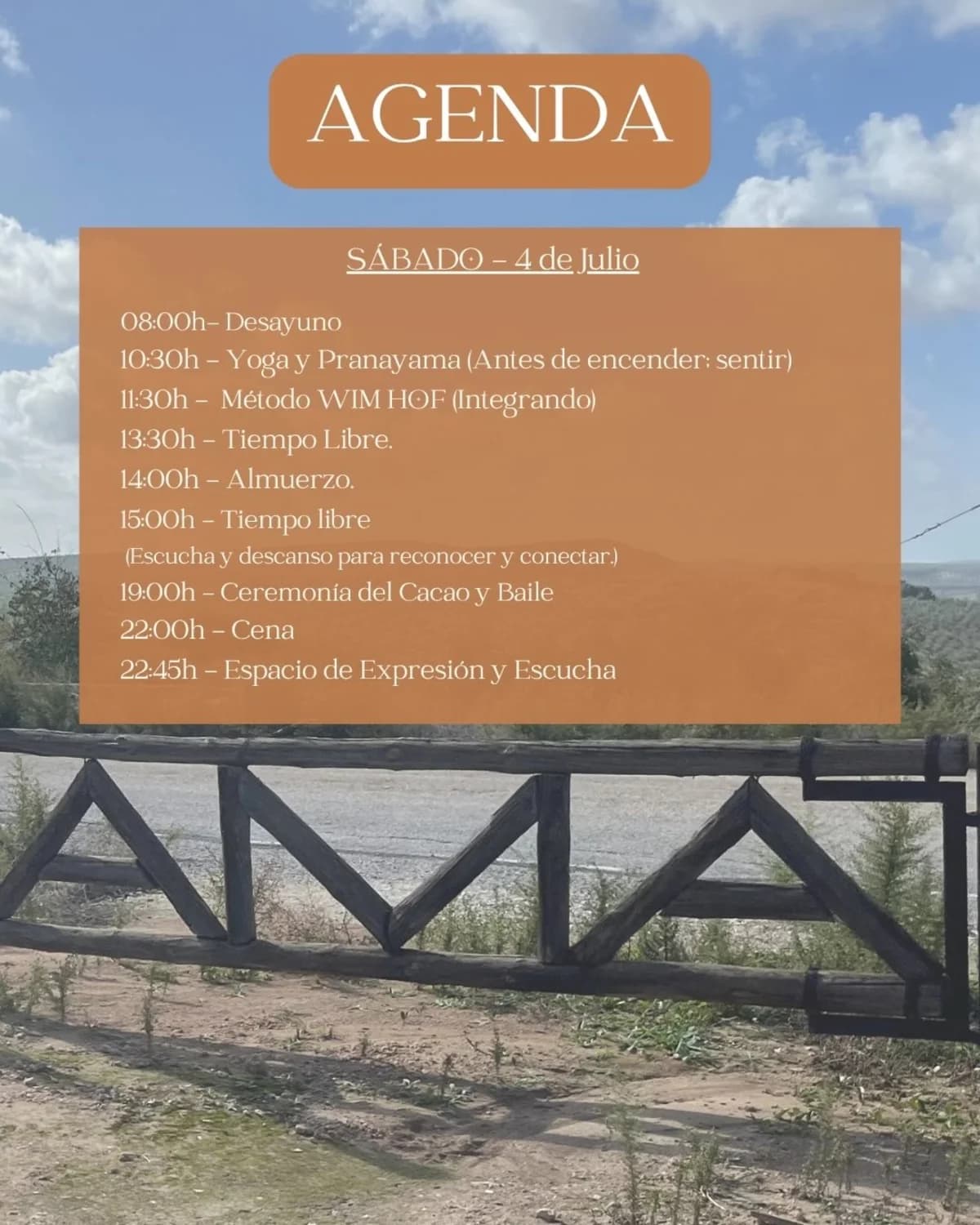 Cortijo de San José — entorno natural